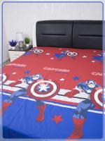 Детская простыня поплин Капитан