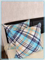 Наволочки на молнии Ив. бязь Лондон вид 4/1 бирюзовый 2 шт.