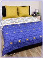 Постельное белье перкаль Индиго 