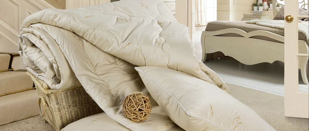 Одеяло из верблюжьей шерсти ивселена